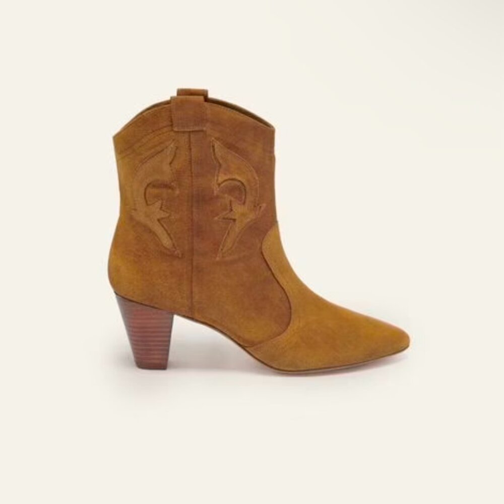 NEW ba&sh Casey Ankle Boots in Brown in Sz 40